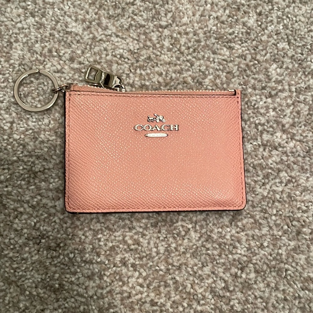 Coach card holder / keychain